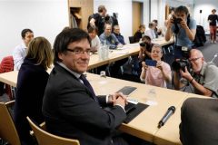 Catalan separatist leader Puigdemont sought by police upon return to Spain