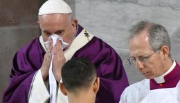 The Holy Father has pneumonia in both lungs