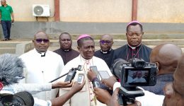 Archbishop Nkea says Catholic teachers should “hand over a culture of peace”