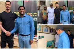 Football: Arsenal Star William Saliba visits Cameroon, meets Eto’o