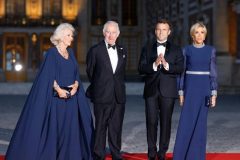 Macron hosts King Charles for lavish Versailles banquet