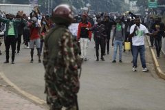 Thousands of young Kenyans protest tax hikes