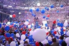 ‘Yes she can’: Obamas laud Harris at Democratic National Convention