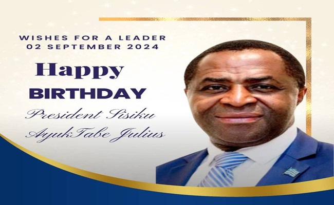 Southern Cameroonians send President Ayuk Tabe Birthday Wishes