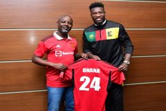 Ugandan Deputy Speaker meets Andre Onana