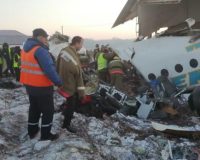 More than 30 people survive Azerbaijan Airlines plane crash in Kazakhstan