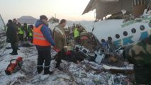 Azerbaijan Airlines plane crashes in Kazakhstan, killing dozens