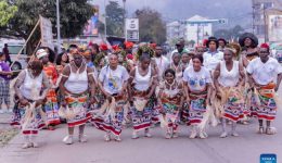 Pictorial presentation of the South West Cultural Festival celebrated in Buea