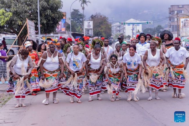 Pictorial presentation of the South West Cultural Festival celebrated in Buea