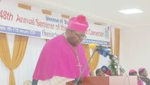 Buea: Bishop Bibi says Anglophone Crisis progressively coming to an end