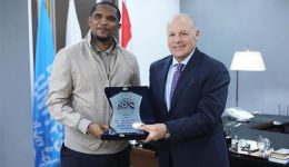 Football: Eto’o in Cairo