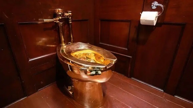 Gold toilet worth £4.8m ‘stolen in five minutes’