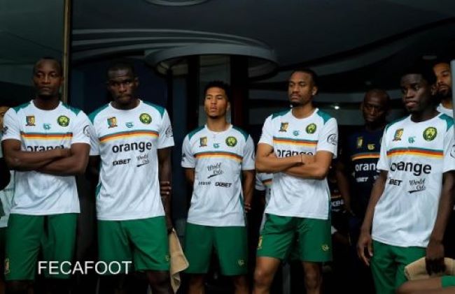 FECAFOOT unveils new Indomitable Lions kits