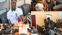 Indomitable Lions fly out to South Africa